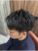 ポイントツイストパーマ