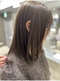 ブリーチ無しWカラー/髪質改善【西田辺・阿倍野】