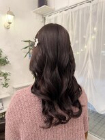 リンクヘアー(Link hair)&nbsp;艶感のでる韓国っぽ巻き下ろしスタイル