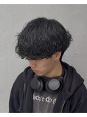 波巻きパーマ シャドウパーマ マッシュ メンズパーマ ツイスパ