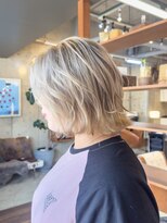 フロー(Flow) ベージュカラー/韓国風ヘア/ブリーチカラー【増田虹輝】