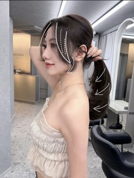 ボタン ハカタ(VOTAN hakata) 【福岡美容室/小山田】顔周りカット/サイドバング/レイヤー