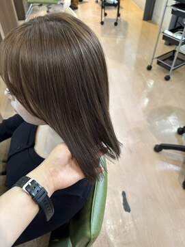 アウラ(AURA) オリーブグレージュオリーブグレージュ透明感カラー