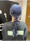 簡単スタイリング/小顔ヘア/伸ばしかけヘア/ヘアセット/
