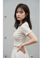 スペス バイ レブラン ヘア(spes by r'e blanc) 透け感スタイル　前髪／フェザーバング／切りっぱなし