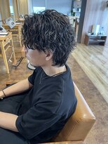 アンソメット 筑後店(UN SOMMET)&nbsp;縦落ち波巻きスパイラルパーマ　ツイストスパイラルパーマ