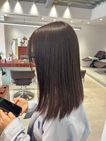 ガリカ 博多駅前(Gallica)&nbsp;ブリーチなしダブルカラーでオリーブカラー