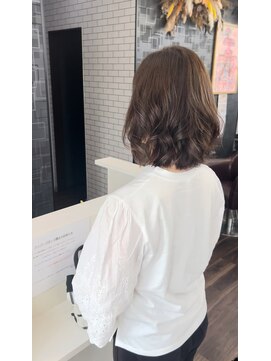 リール(THE RIRE.) ＊THE RIRE. ボブカット×ミントベージュ×ヘッドスパ＊