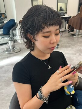 アース 青葉台店(HAIR&MAKE EARTH) レイヤーカット×ハードパーマ