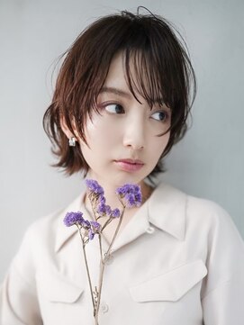 ギークス(GEEKS) 【GEEKS渋谷】くびれボブ/レイヤーボブ/冬カラー/ピンクブラウン