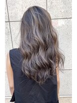 アップ(A+hair)&nbsp;コントラストハイライト_ベージュハイライト_外国人風