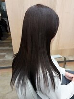 モコヘアーフロール(MOCO hair flor)&nbsp;柔らか艶グレージュストレート