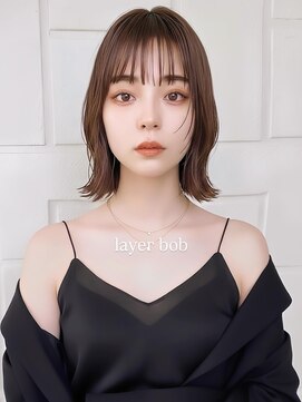 コード 四条河原町駅店(CHORD) 韓国風ヘア×レイヤーボブ