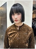 レイヤーミディアムレイヤーレイヤーボブ美髪ストレート太田