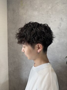 ラックバイエイム(LUCK by eim) 刈り上げマッシュスパイラルパーマ