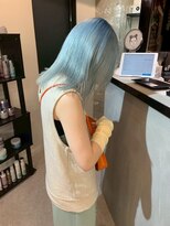 ペレ 原宿(PELE)&nbsp;ダブルカラー/ケアブリーチ/羽エクステ/原宿