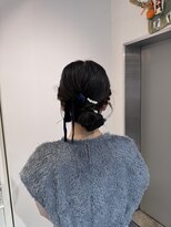 アヴァンスアンス 広島袋町店(AVANCE.ens)&nbsp;シニヨン × ゆるふわ