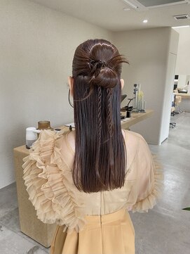 キュー(que) お呼ばれヘアセット