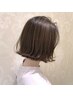 「女性限定」リタッチのみ ファッションカラー ￥6800～