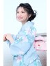 [【浴衣】着付けとヘアセット！