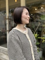 モク 神戸元町店(MOK)&nbsp;☆前髪長めスタイリッシュボブ☆
