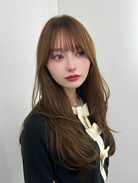 アマトウキョウ アユンチェ(AMA TOKYO×AYUNCHE) 韓国スタイル/ナチュラルくびれへア_くびれ巻き_レイヤーカット