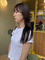 ヒントステーション(HINTSTATION)&nbsp;〈浅草 半個室〉ナチュラルスタイル×お顔周りカット
