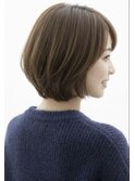 大人可愛いひし形ボブ　ワンカール　30代40代50代