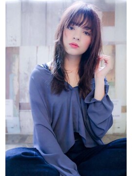 シエナ 渋谷(Siena) Siena シースルバングxアイスピンクグレージュ