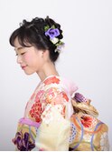 ☆着物ヘア☆ローズヘアアレンジ