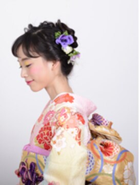 アース コアフュールボーテ 長野駅前店(EARTH coiffure beaute) ☆着物ヘア☆ローズヘアアレンジ