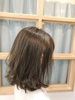 アミトヘアアンドサロン(amito hair&salon)&nbsp;ミントグレージュ/とろふわ質感の外はねボブ