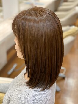 グランツ ヘアー(GLANZ Hair)の写真/［色味が気になる方へ］艶感たっぷりのカラーでいつまでもキレイに若々しく。ぜひ一度ご相談ください。