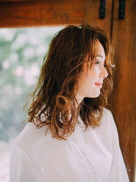 プロデュース 相模原店(Produce) センターパート☆伸ばしかけ♪ウェーブ