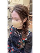 セットサロンエース(Set salon Ace) 大人っぽくサイドの編みおろし★