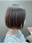 柔らか質感ボブ