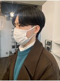 ◇センターパート センターパートウルフ 韓国 ニュアンスパーマ