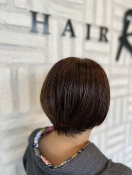 ヘアーリール 横代店(Hair Rire) ショートボブ