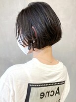 アイティーバイアルバム 八王子店(IT by ALBUM)&nbsp;ブルージュハイライトミニボブ_セシルカット_ba300931