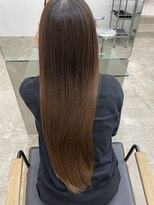 ノートエートル 西金沢(Nought etre)&nbsp;Aujuaトリートメント艶髪ロングヘアココアベージュ