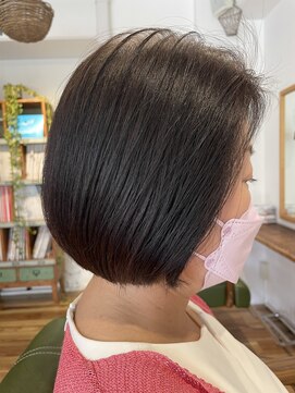 ホロホロ ヘアーデザイン(holoholo Hair Design) 30代40代50代◎乾かすだけで決まる大人ナチュラルボブ