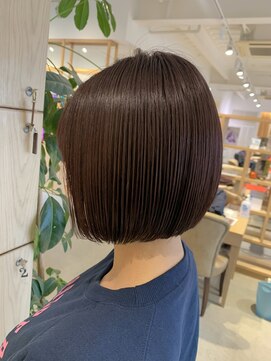 アドラーブル 万代店 (adorable) 【暖色カラー】20代30代ミニボブ