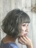 【透け感カラー】アディクシーカラー＋ハホニコ２stepトリートメント￥6400