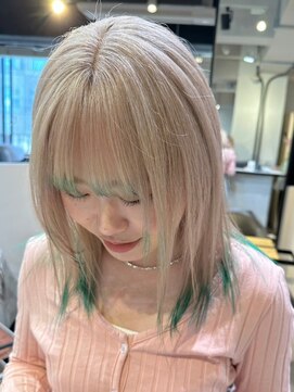 ベレーザ 渋谷(BELEZA) 3937ニュアンスカラーグラデーションハイトーンカラー