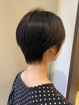 エムウィッシュ(M Wish) 上品大人ショート/白髪染め/ナチュラル/ふんわり丸みショート