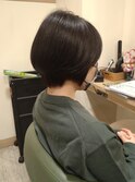 オーガニックカラー　ショートグラデーション