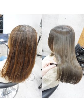 ヘアテリア リュウ 大塚(hair teria ryu) 縮毛矯正/髪質改善/艶髪ストレート/艶カラー