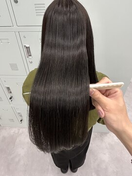 シーン(scene) 【scene】中性ストレート/髪質改善