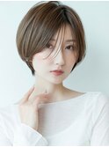 イメチェンハッシュカット20代30代大人かわいい斜めバング