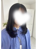 ミディアムレイヤー★レイヤーカット★ワンカールレイヤー